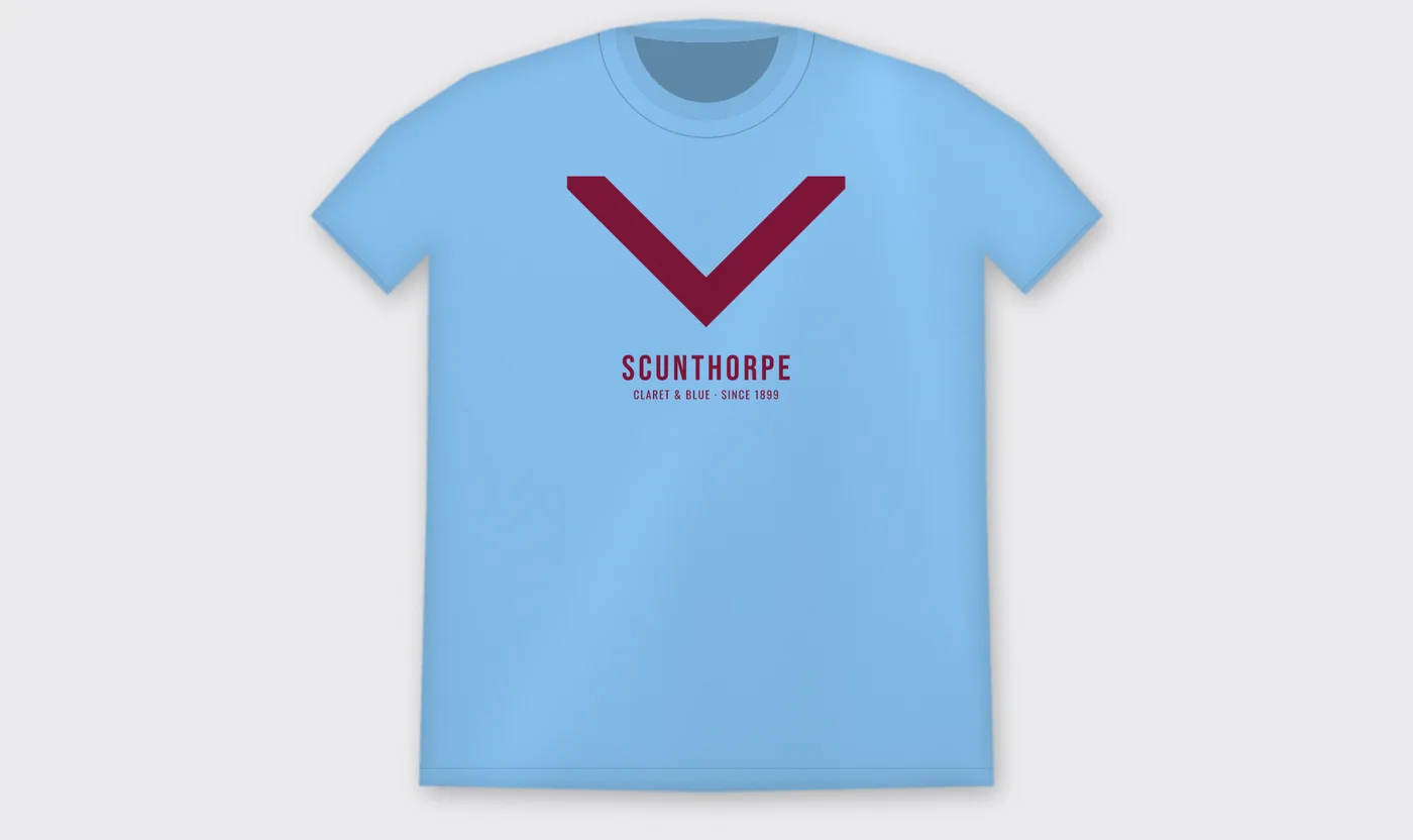 Claret Chevron T-Shirt