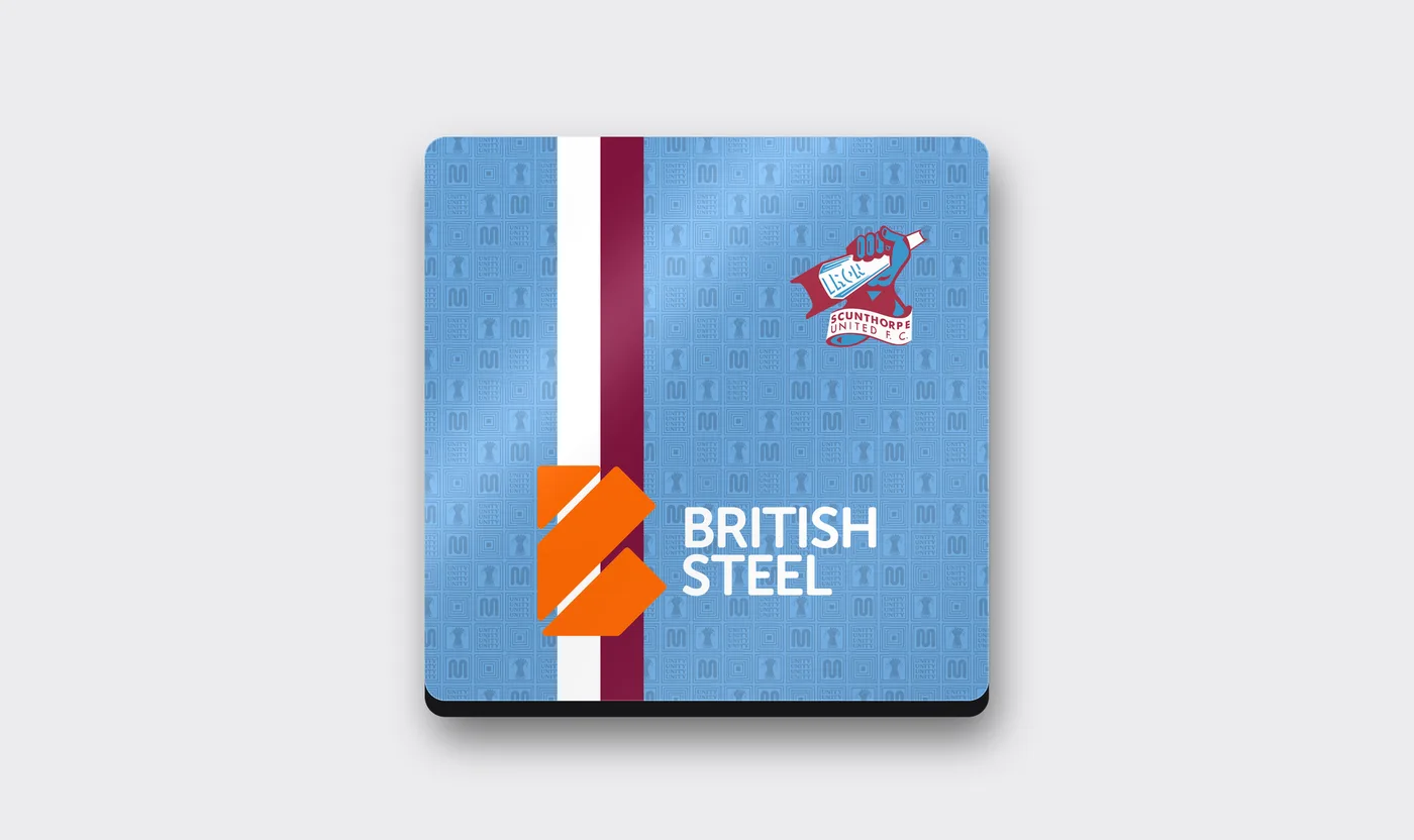 Scunthorpe United Away Kit Coaster