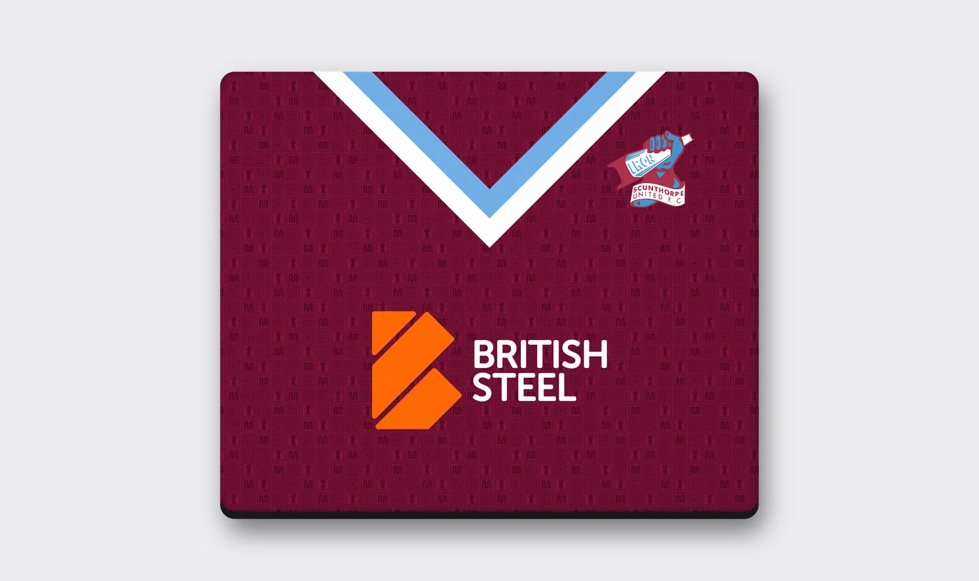 Scunthorpe United Home Kit Mouse Mat
