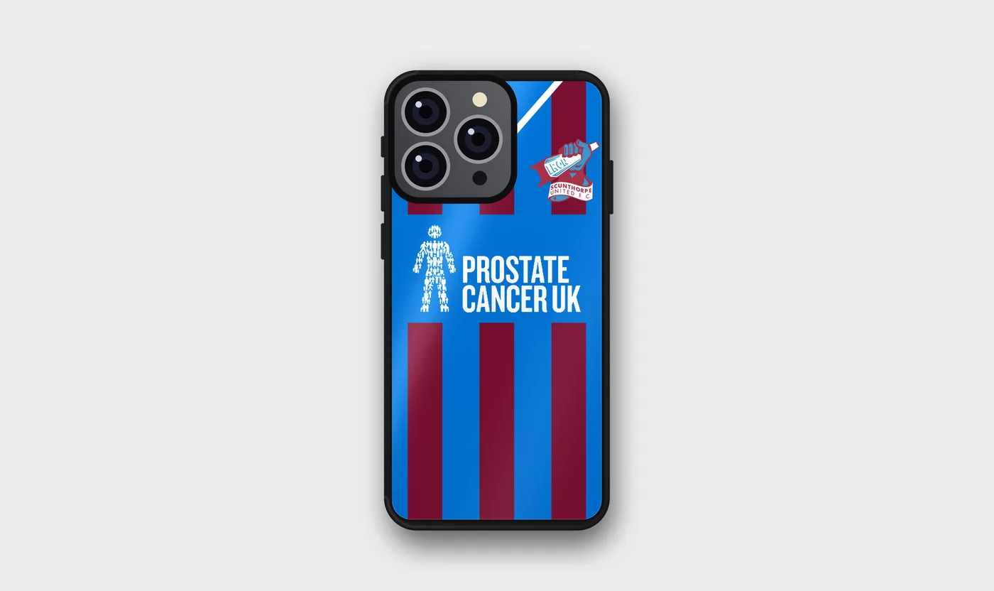 Scunthorpe United Prostate Cancer UK Kit Phone Case