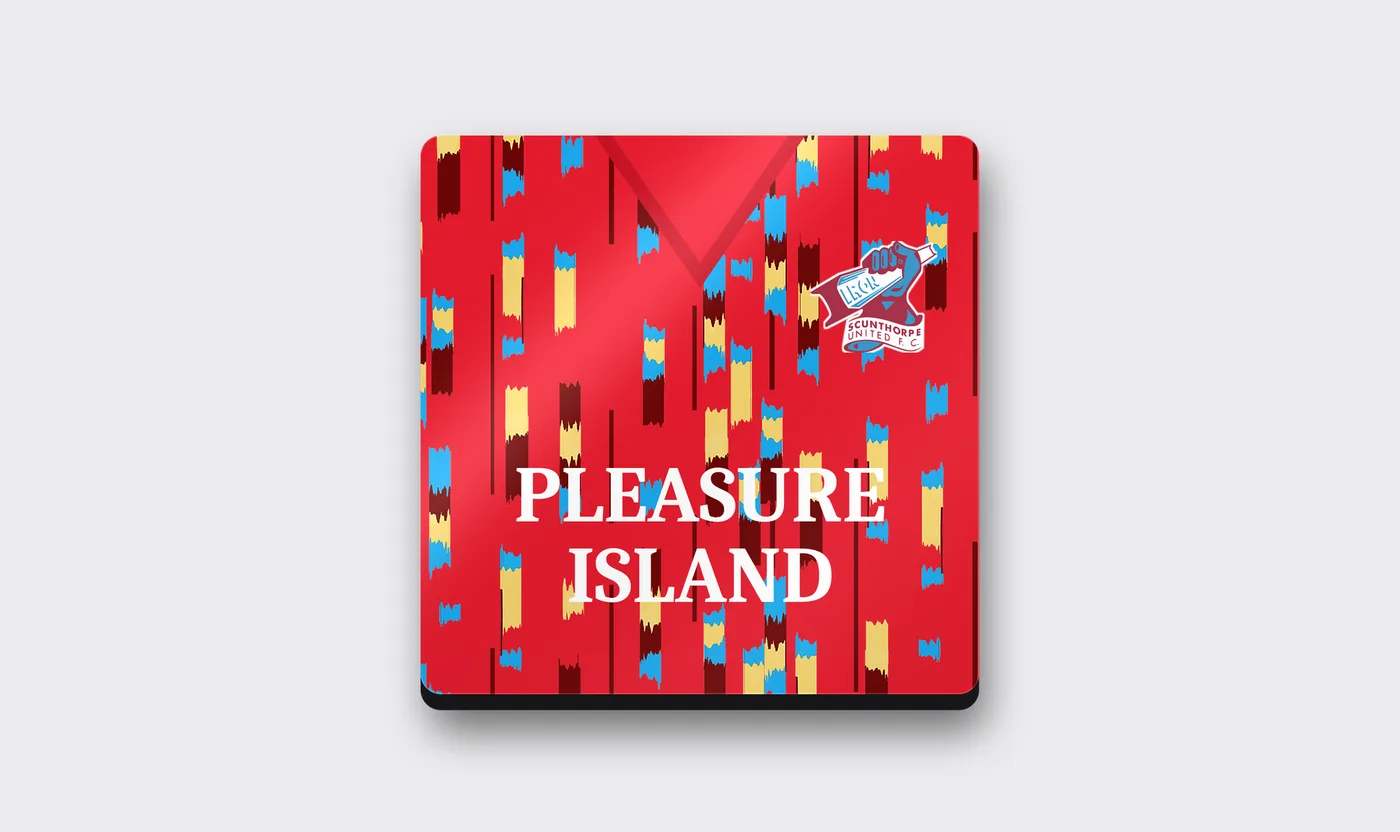 Scunthorpe United Pleasure Island Retro Kit Coaster