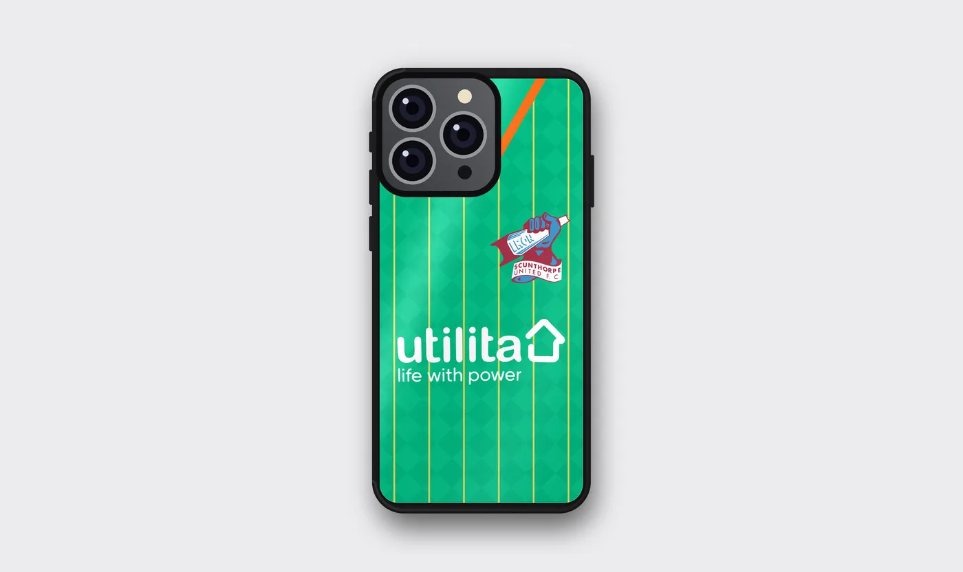 Scunthorpe United Utilita Green Kit Phone Case