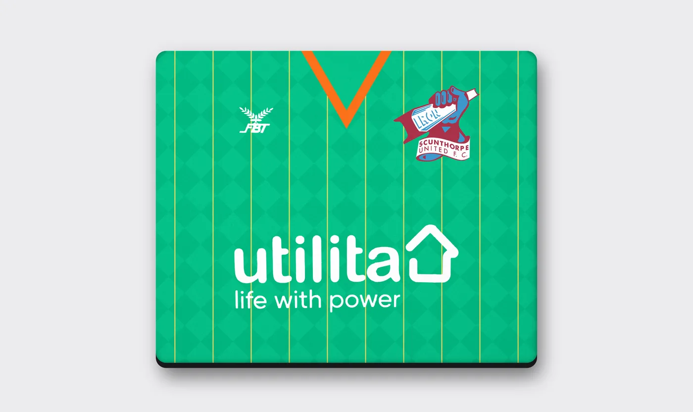 Scunthorpe United Utilita Green Kit Mouse Mat