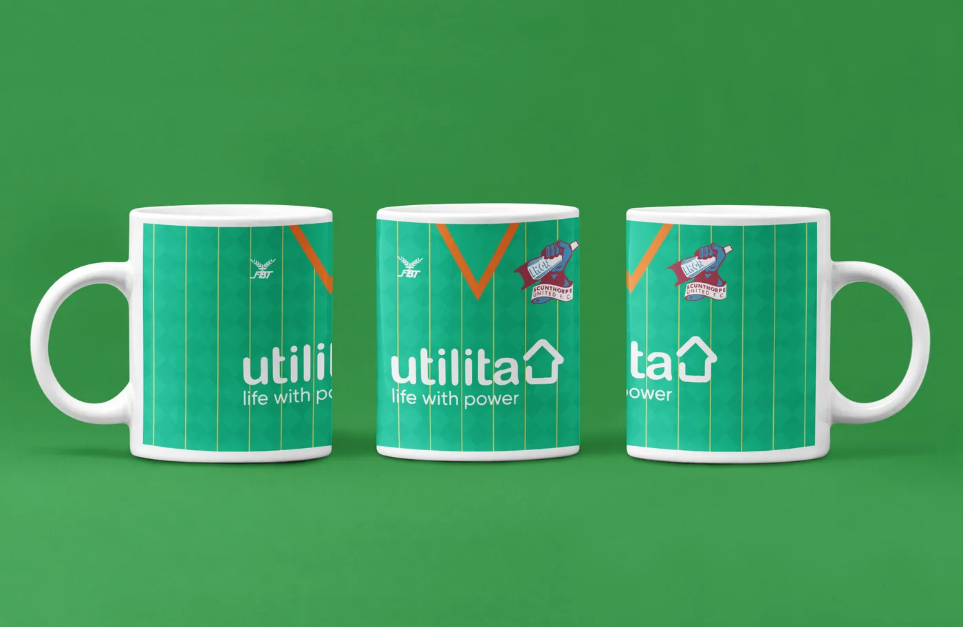 Scunthorpe United Utilita Green Kit Mug